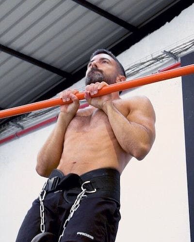 Close Grip Weighted Pull Ups