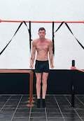 Front lever to muscle up on rings