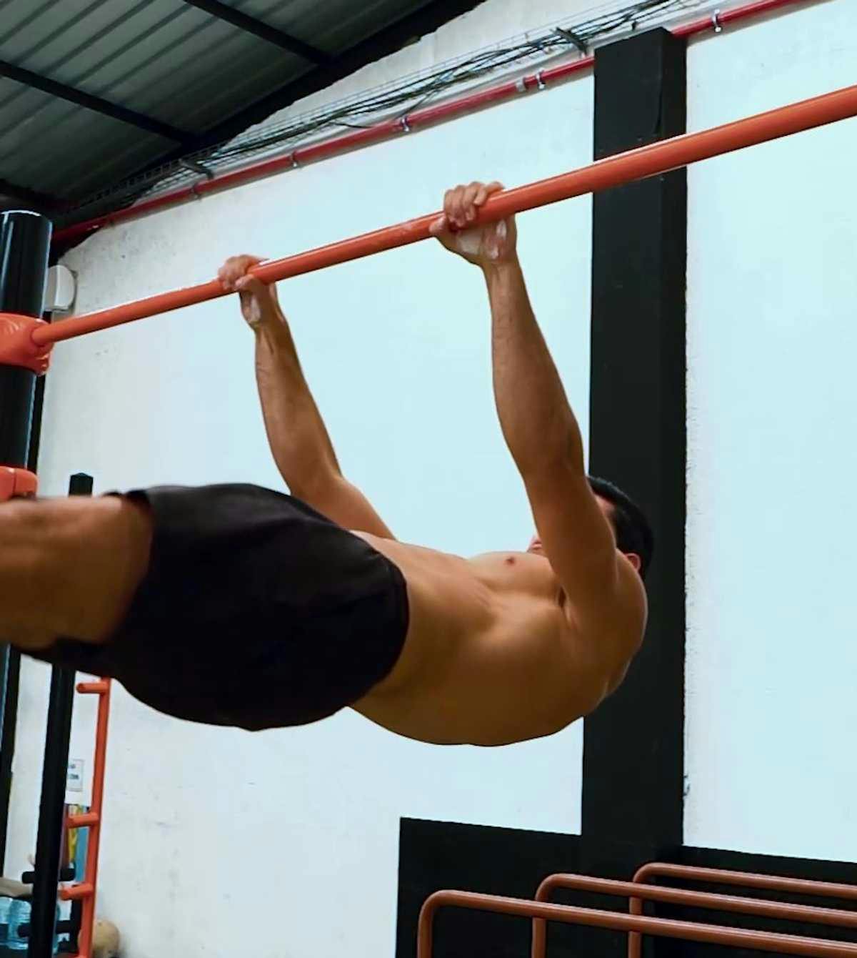 Front Lever routine by phases of movement, for beginners and intermediate post cover